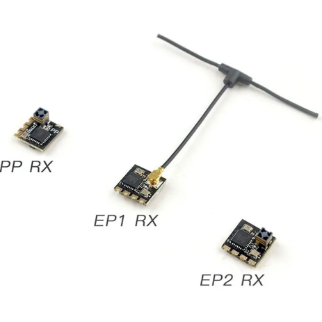 ExpressLRS ELRS 2.4G RX SX1280 Nano Long Range Receiver PP EP1 EP2 RX 10X10mm for RC Airplane FPV Long Range LR4 LR7  EP1 RX