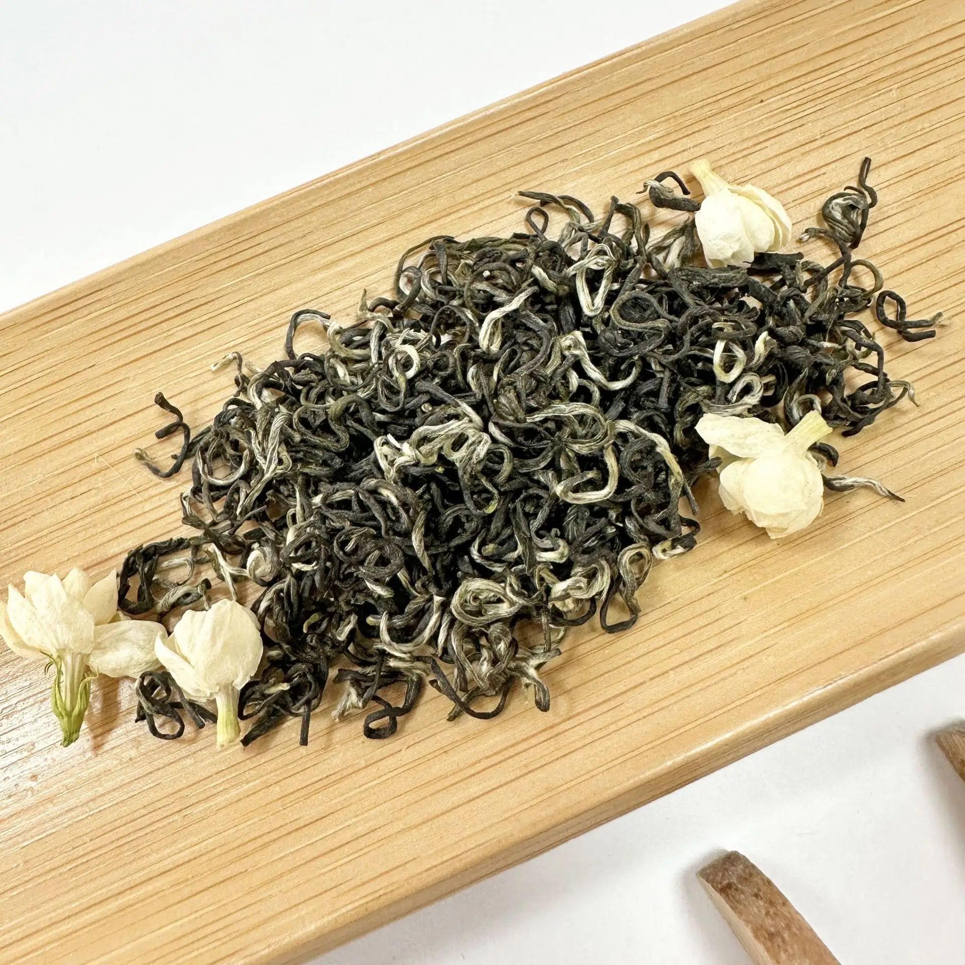 चीनी कार्बनिक चीन जैस्मिन ग्रीन टी बैग बुलबुले चाय के लिए जैस्मिन हरी चाय
