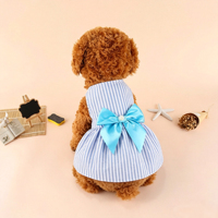 Robe élégante pour animaux de compagnie en gingham rouge avec nœud perlé exquis, vêtements classiques à carreaux pour chiens, vêtements d'été doux et respirants pour chiots