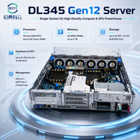 Server Rak DL345 Gen12 2U AMD EPYC 192 Core 6TB DDR5 24 SFF 36 EDSFF PCIe Gen5 untuk Manajemen Data Perusahaan