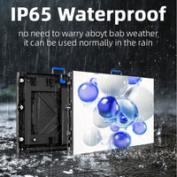 Pantalla LED para Exteriores R&E P4, Resistente al Agua IP65, Legible Bajo la Luz Solar, Pantalla de Fondo para Escenarios, 500x1000mm, Aluminio Fundido a Presión