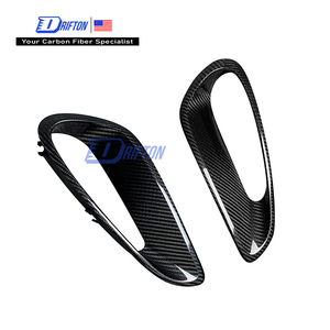 ช่องระบายอากาศของบังโคลนหลังสำหรับ Porsche 911 992 GT3RS คาร์บอนไฟเบอร์แห้ง - Product Image 1