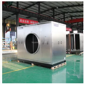 Marine air handling units with stainless steel cover and copper tube copper fins water coils