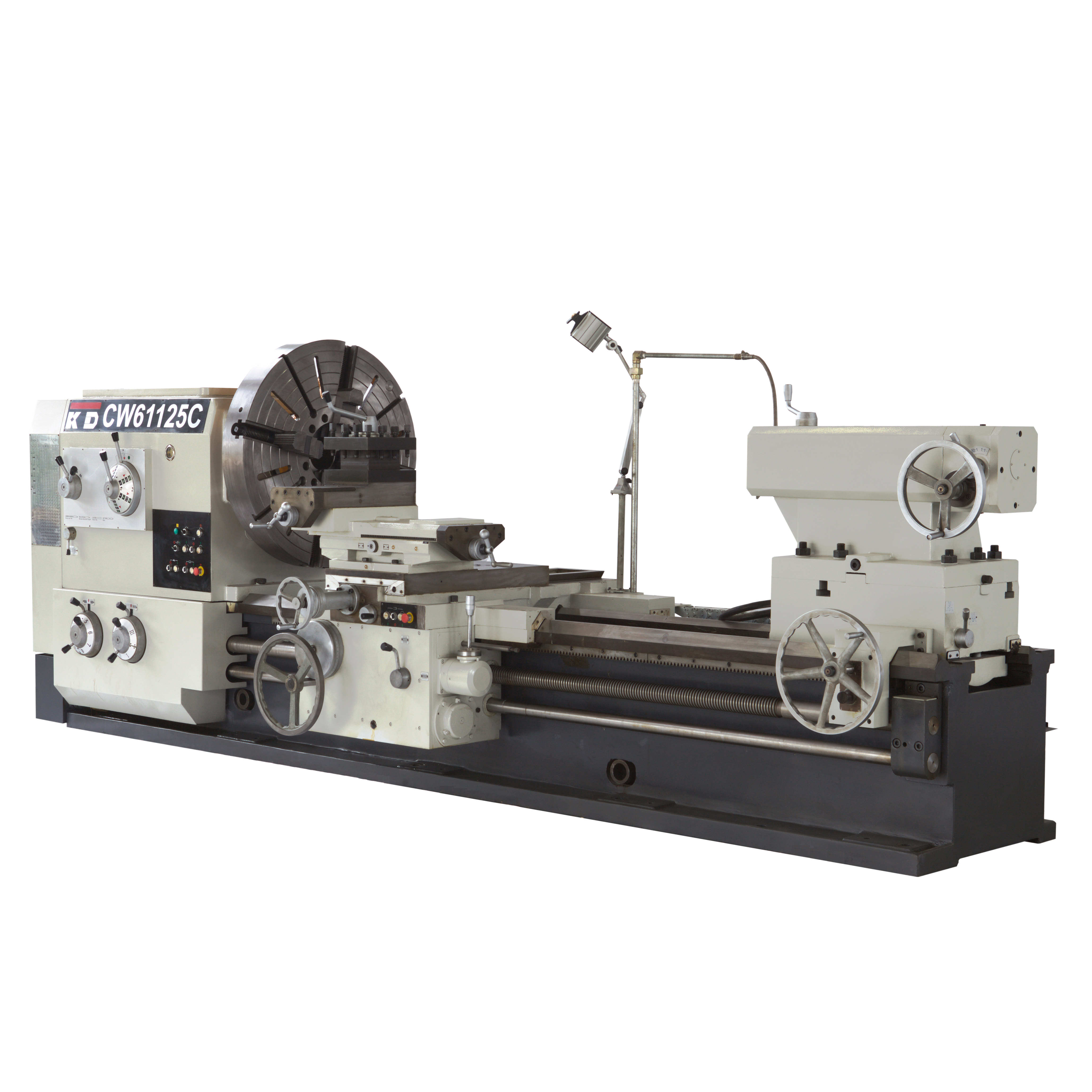 Lathe Machine Lathe Machine Price KDII-CW61125C Big Bore Turning Lathe Machine Heavy Duty Lathe Machine Price Semi Automatic Lathe Machine