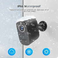LCLCTEK 4G Wireless Battery Powered Security Camera 4MP Floodlight Wifi IP66 Outdoor CCTV Camera