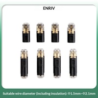 Connecteur d'éclairage LED détachable de type D2 sans soudure ni dénudage, borne de connexion rapide à double fil, Chine