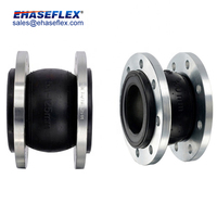 Compensateur flexible industriel en caoutchouc EPDM à bride, connecteur amortisseur de chocs pour conduites d'eau CVC, usine OEM