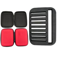 Boîte de rangement portable en EVA rigide pour leurres de pêche, leurres spinner et hameçons, étui de rangement pour matériel de pêche avec logo personnalisé, approvisionnement en gros
