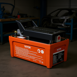 Pompe hydraulique pneumatique Vevor 10000 Psi avec réservoir de 1/2 gallon pour machines de carrosserie automobile - Product Image 2