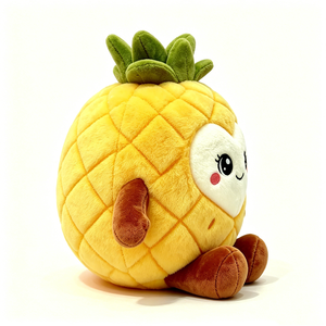 Peluche de Piña, Juguete de Peluche Suave, Amarillo y Verde, para Niños de 3 Años en Adelante, Unisex - Product Image 1