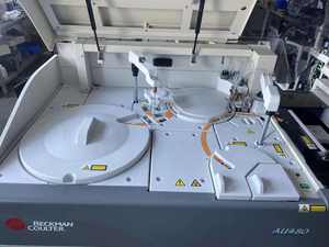 Analizador de Química automático Beckman reacondicionado <span class=keywords><strong>AU480</strong></span> en uso - Product Image 5