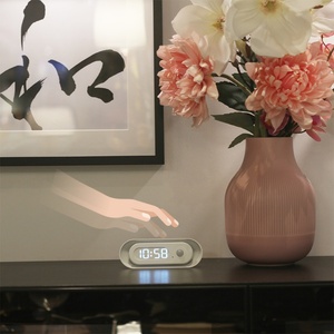 Lumière à détecteur de mouvement infrarouge pour le corps humain avec batterie rechargeable intégrée, horloge, lumière intelligente pour la maison - Product Image 5