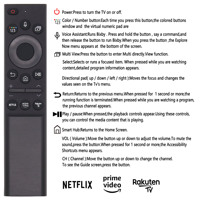 Control Remoto para Televisor Inteligente Samsung, BN59-01357D Control Remoto por Voz Samsung para Todos los Televisores LED Inteligentes Serif QLED 4K 8K HDR