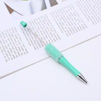 Nouveauté 2026 Stylo à perles DIY en plastique avec étoiles, bonbons et diamants, plaqué UV, brillant et coloré
