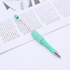 עט חרוזים צבעוני מבריק מצופה UV, עט חרוזים פלסטיק דמוי יהלום, עשה זאת בעצמך, קולקציית 2026 - Product Image 4