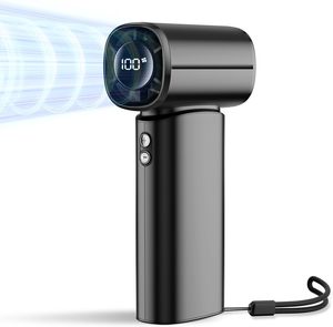 High Speed Portable Turbo 4000mAh <b>Pocket</b> Air Cooling Fan Outdoor <b>Plastic</b> Rechargeable USB Customizable Wholesale - Product Image 5