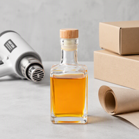 Bouteille en verre, flacon de parfum en verre, flacon de parfum de luxe en verre, flacons de parfum en verre vides