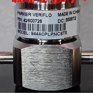 Vanne à diaphragme Parker Veriflo 944AOPLPNCSTS, vanne de régulation de température électrique normale - Product Image 1