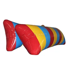 Catapulta inflable de agua, bolsa de almohada de salto de agua para juego de agua
