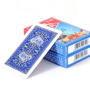 Cartes à jouer Yaoji No.3008, papier de qualité supérieure à noyau bleu, cartes de <span class=keywords><strong>poker</strong></span> anti-espionnage pour les fêtes de famille, Texas <span class=keywords><strong>Holdem</strong></span>, jeux de cartes chinois - Product Image 5