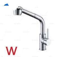 Robinet de cuisine en laiton chromé WaterMark, robinet mélangeur chaud et froid, types extractibles, robinet de cuisine, robinet mélangeur pour évier de cuisine