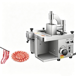 Machine à viande fraîche multifonctionnelle automatique commerciale, trancheuse à viande pour rouleaux d'agneau domestiques - Product Image 4