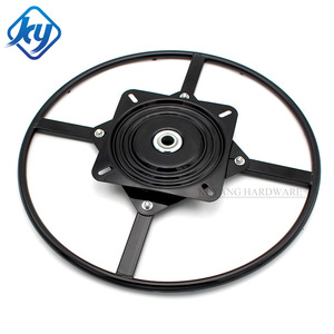 Base Giratoria para Silla Ke Yang, Disco de 600 mm, Acero al Carbono Negro, para Sala de Estar - Product Image 4