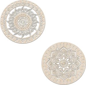Albero della vita in legno <span class=keywords><strong>Mandala</strong></span> Boho Decor Spiritual Wall Art Meditation Room Wall Hanging 3D <span class=keywords><strong>Mandala</strong></span> Art Laser Cut Wall Decor - Product Image 3