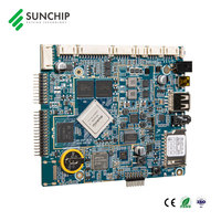 Rockchip RK3288 affichage numérique android carte principale distributeur automatique carte pcb pour module d'affichage android avec cpu