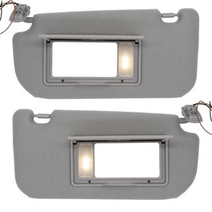 זוג מגני שמש מתקפלים PP+סיבים תואמים לספורטאז' 2005-2010 עם תאורה 85202-1F090EZ - Product Image 1