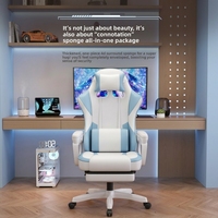 Kursi Gaming Kursi Esports Kafe Internet Kursi Komputer Kursi Kantor Rumah yang Dapat Direbahkan Kursi Putar Nyaman Minimalis Modern