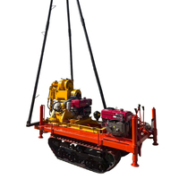 Foreuse sur chenilles portable Feiyang FY-70 70m à moteur diesel - Compacte, diamètre de forage 60-200mm, puits d'eau 300KG, 220V, garantie 6 mois