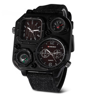 Montres pour hommes mode sport extérieur original reloj grand boîtier taille sous cadrans affichage montres hommes montre-bracelet