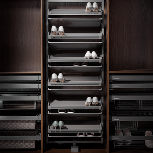 <span class=keywords><strong>Scarpiera</strong></span> Girevole a 360 Gradi SUPENI per Arredamento Casa, Accessori per <span class=keywords><strong>Armadio</strong></span>, Metallo Ecologico in Alluminio - Product Image 1