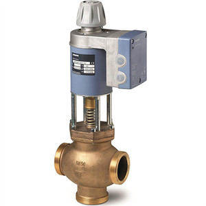 Válvula de Control Solenoide Siemens DN50, Ajuste de Volumen de Agua y Aire, CA 230 V - Product Image 1