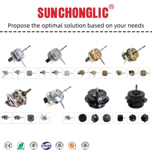 มอเตอร์พัดลมตั้งโต๊ะ <span class=keywords><strong>7118</strong></span> 7120 AC 220V 50W 1200rpm ลวดอลูมิเนียม อะไหล่พัดลมทนทาน โรงงานผลิตโดยตรง - Product Image 4