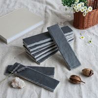 Carreaux muraux intérieurs en porcelaine série Vodun 50x200mm, texture brique mate, design moderne pour projets hôteliers et d'appartements