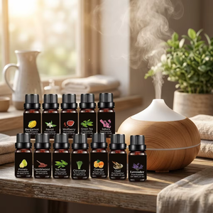 Aceites Esenciales de Marca Privada al por Mayor, Aceite de Aromaterapia Puro de Grado Terapéutico para Humidificador, Alivio del Estrés, Cuidado Natural de la Piel - Product Image 1