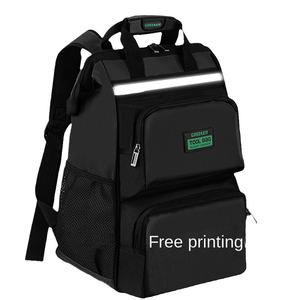 Sac à dos multifonctionnel personnalisé pour hommes, en toile durable, kits d'installation pour électriciens, fermeture éclair, sac à usage spécial - Product Image 5