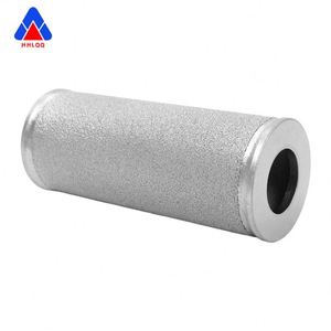 Élément filtrant aggloméré de poudre d'acier inoxydable pour l'industrie chimique Cartouche filtrante agglomérée anti-corrosive en métal de grillage - Product Image 3