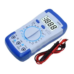 A830L Multimeter LCD Digital, Multimeter DC AC Voltase Diode Frekuensi Tester Volt Tester Arus