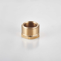 Raccord d'extension réducteur en laiton chromé, surface lisse, raccord droit fileté, norme ISO, taille personnalisée, mâle, garantie 3 ans