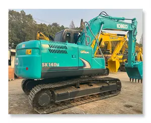 Mesin penggali Kobelco SK140lc asli Jepang kondisi baik dijual 14 Ton ekskavator bekas SK140