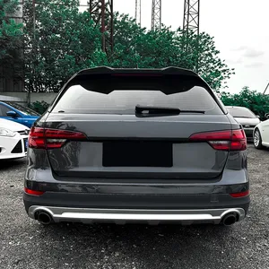 For B9 Avant <b>Sline</b> 2017-2024 Car Rear Trunk Roof Middle /Top Wing Tail Spoiler Lip Trim Body Kit - Product Image 3