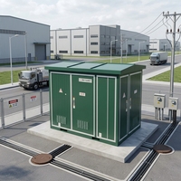 Solution de distribution d'énergie intelligente pour postes de transformation extérieurs triphasés 11kV/35kV avec sortie 400V pour applications industrielles