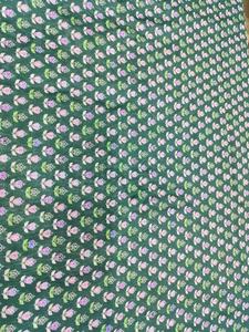 Tela Tejida de Seda Cruda SHIKHA FAB, Transpirable, de Secado Rápido, Ligera, con Patrón Floral Geométrico Abstracto, Suave y Lisa, 44 Pulgadas - Product Image 4