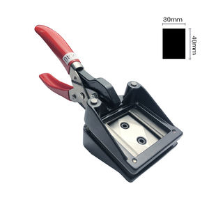 Máquina troqueladora de fotos de tarjetas de visita Manual 50*50mm máquina cortadora de fotos de identificación Manual de pasaporte de mano - Product Image 5