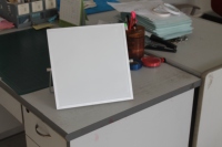 Tableau blanc effaçable à sec pour enfants Ohsung, avec cadre en aluminium, petite taille, mini tableau mémo pour l'école et la maison