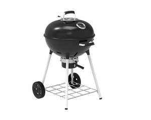 Camping Jardin Charbon De Bois Bouilloire Barbecue Grill Noir Fumeur Extérieur Pomme Charbon De Bois Barbecue Grill - Product Image 1