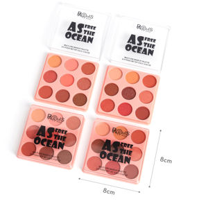Palette Ombretti di Alta Qualità a Lunga Durata, 9 Colori, Impermeabile, 7,2g, Opaco, Perlato, Glitterato, per Trucco <span class=keywords><strong>Occhi</strong></span> - Product Image 5